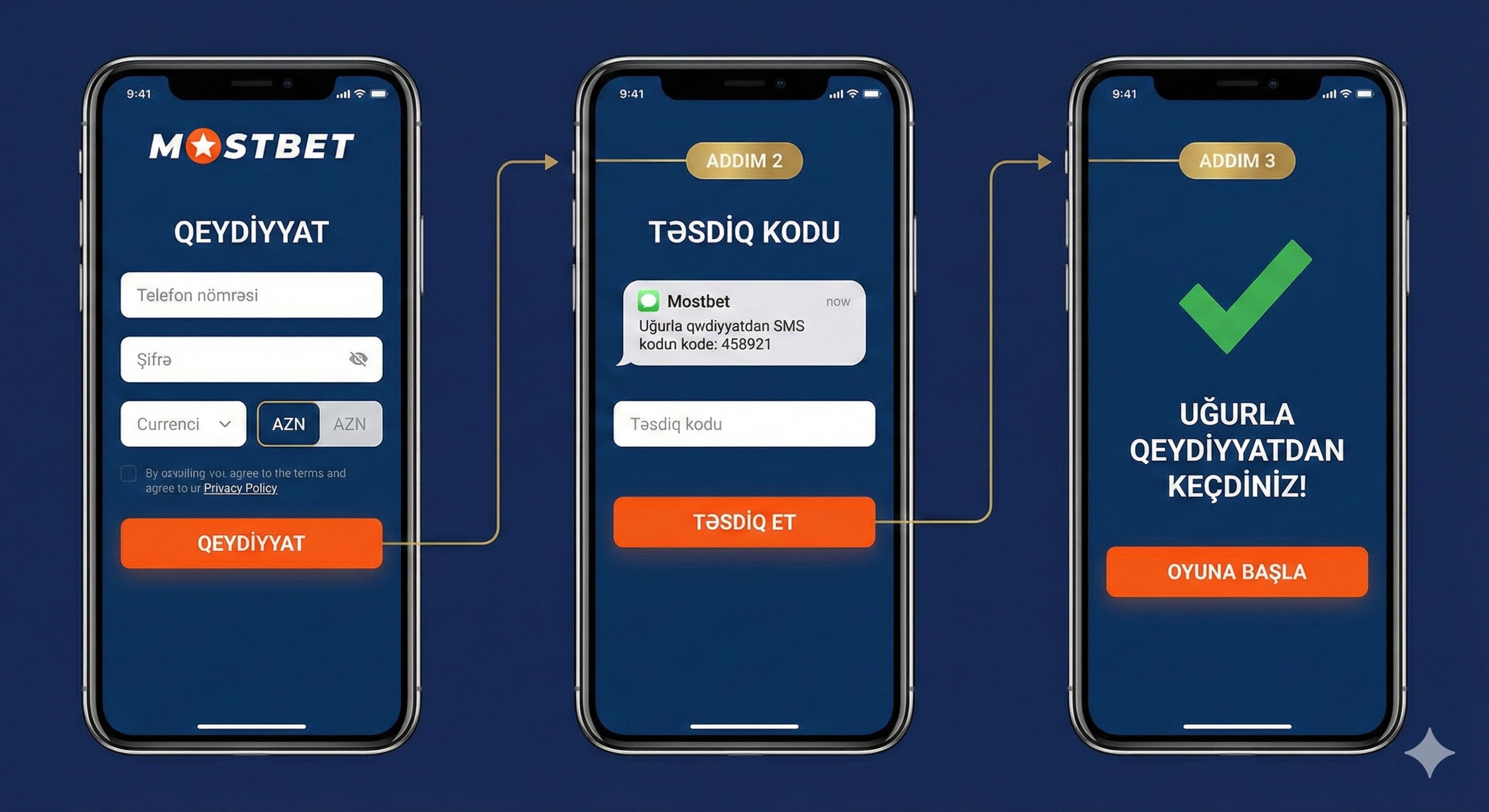 Mostbet Qeydiyyat - Azərbaycanlı oyunçular üçün hesab yaradılması təlimatı
